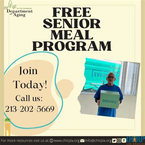 Senior Food Programs, Free Senior Meals 